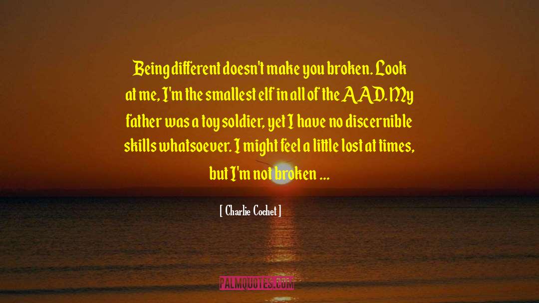 Broken Love quotes by Charlie Cochet