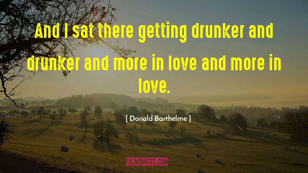 Broken Love quotes by Donald Barthelme