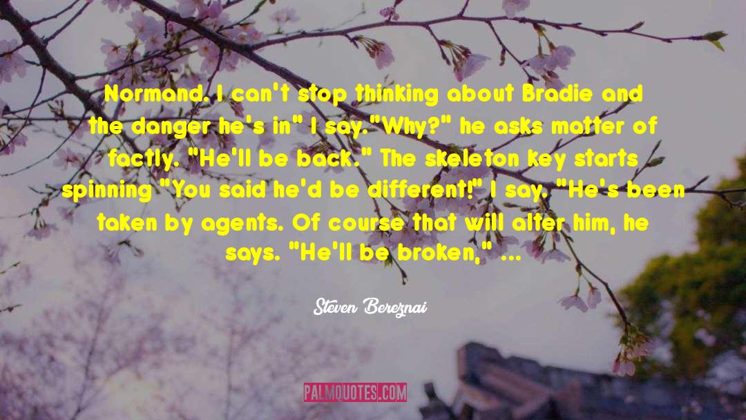 Broken Love quotes by Steven Bereznai