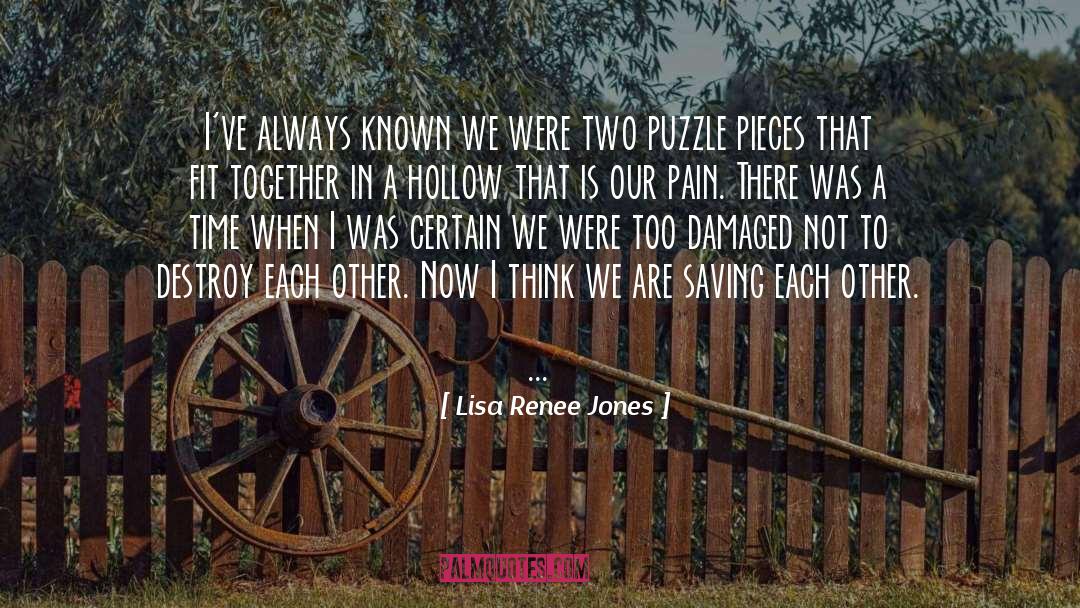 Broken Love quotes by Lisa Renee Jones