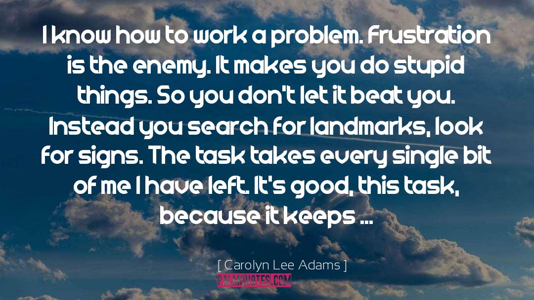 Broken Mind quotes by Carolyn Lee Adams