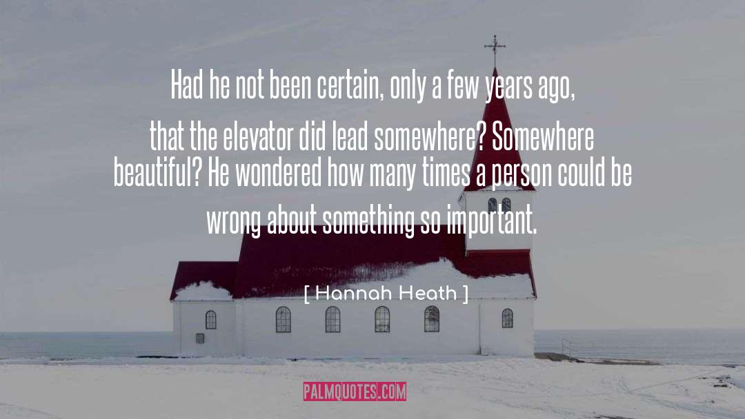 Broken Person quotes by Hannah Heath
