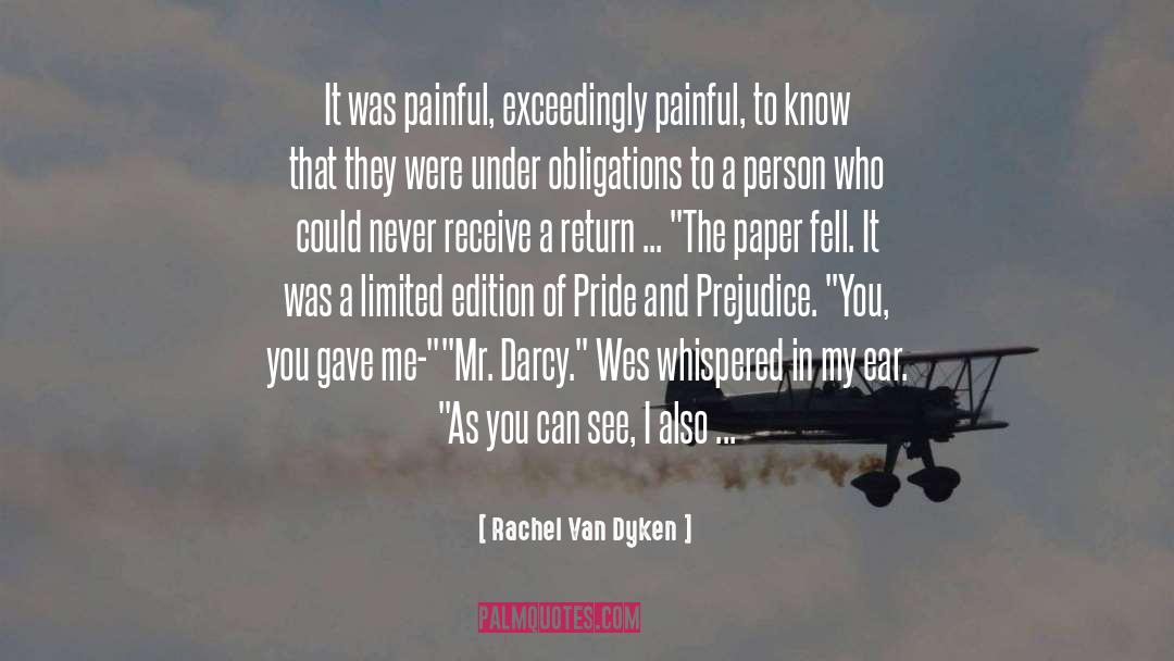 Broken Person quotes by Rachel Van Dyken