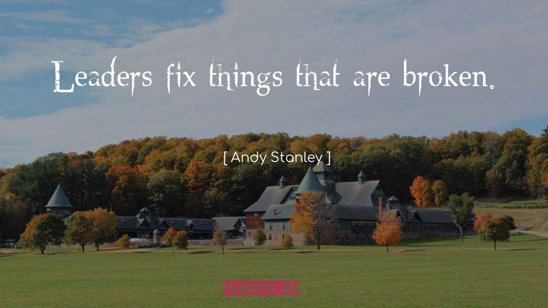 Broken Riders quotes by Andy Stanley