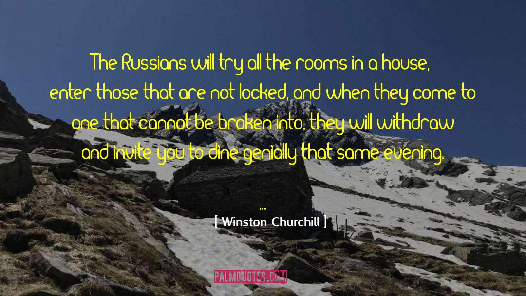 Broken Souls quotes by Winston Churchill