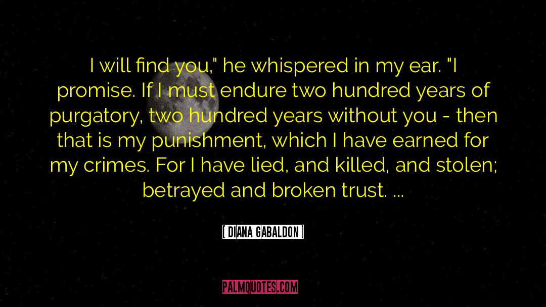 Broken Trust quotes by Diana Gabaldon