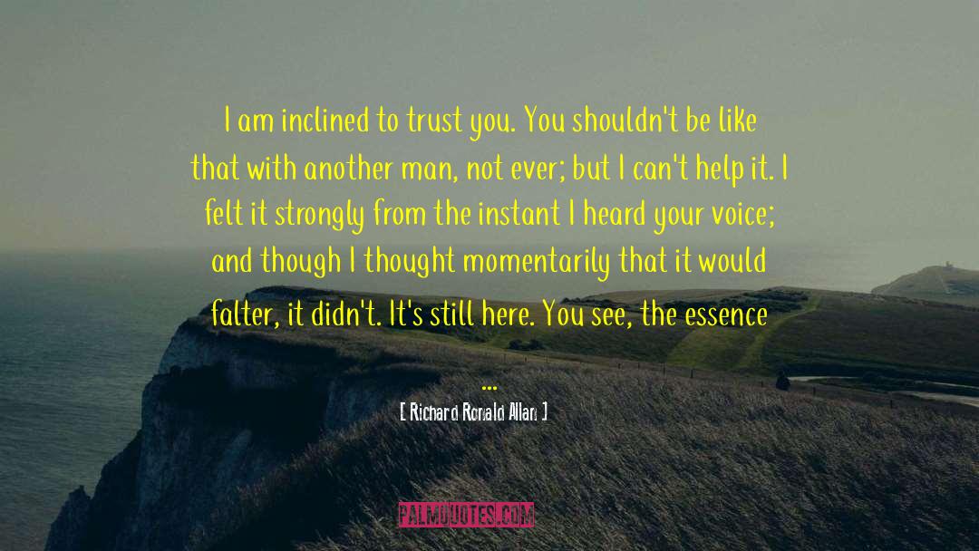 Broken Trust quotes by Richard Ronald Allan