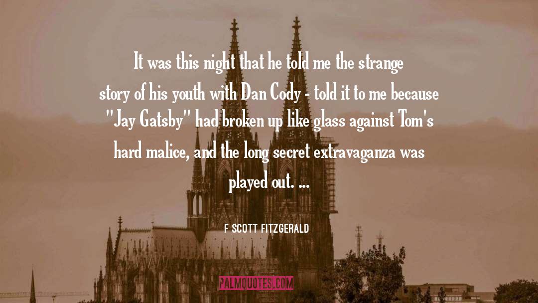 Broken Up quotes by F Scott Fitzgerald