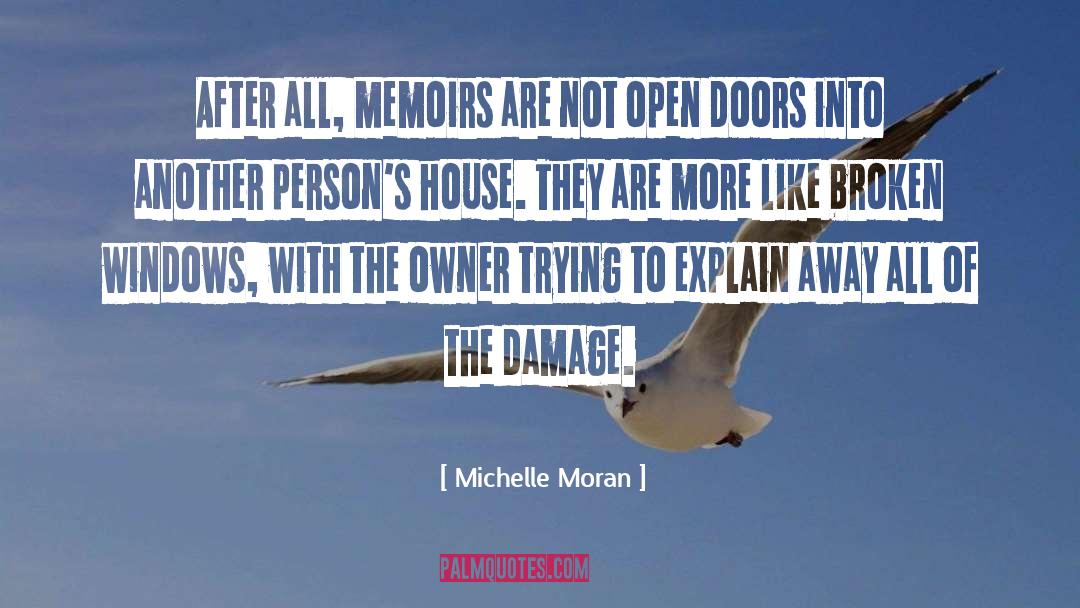 Broken Windows quotes by Michelle Moran
