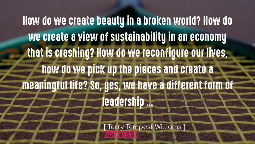 Broken World quotes by Terry Tempest Williams