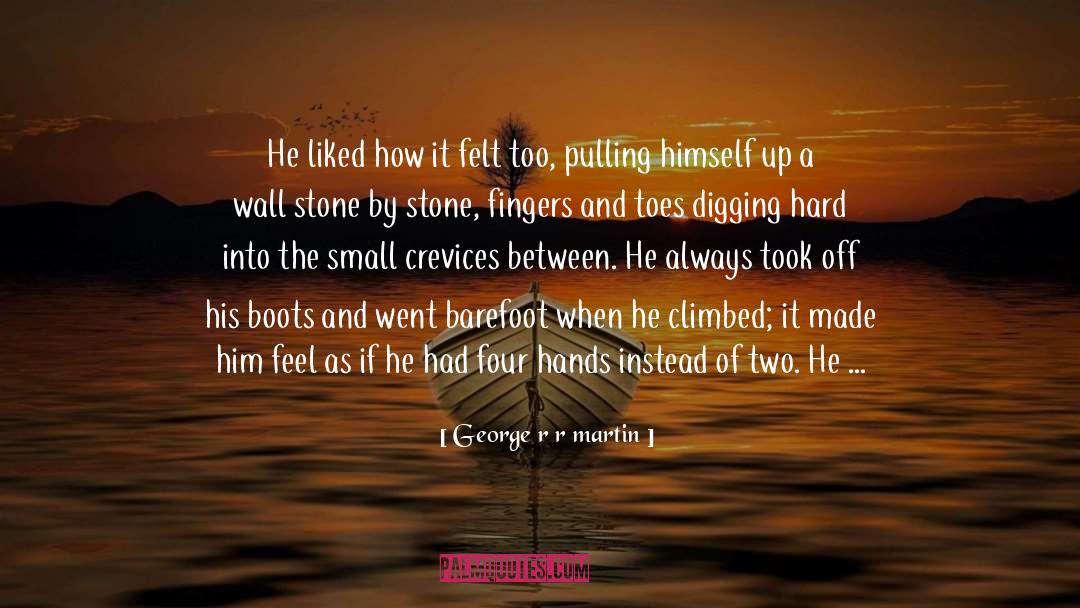 Broken Wrist quotes by George R R Martin