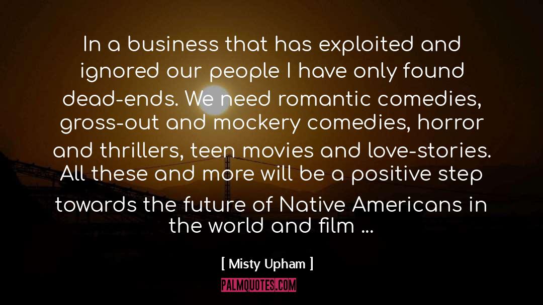Brokenhearted quotes by Misty Upham