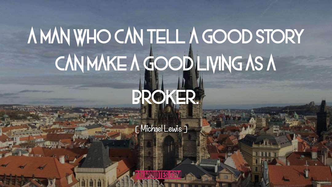 Broker quotes by Michael Lewis