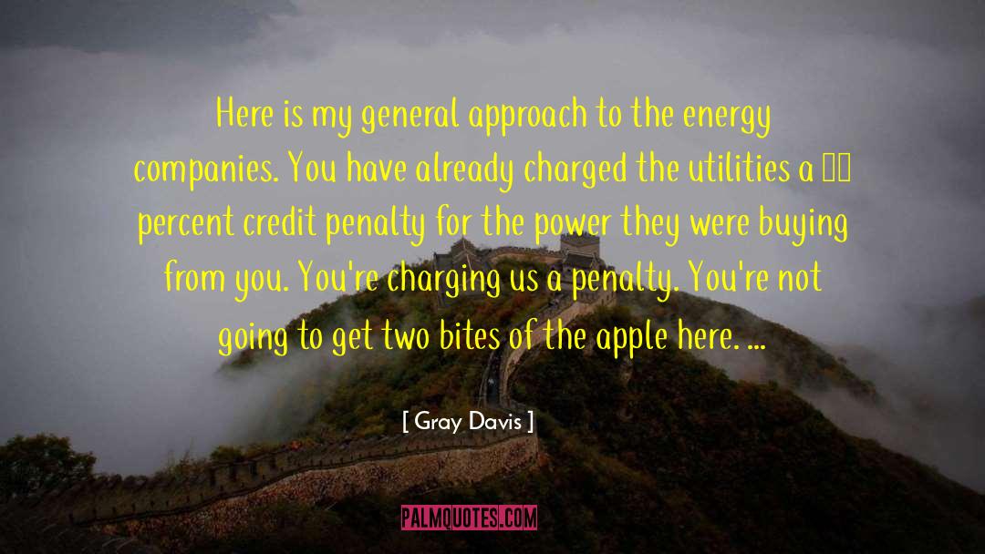 Brokerage Companies quotes by Gray Davis