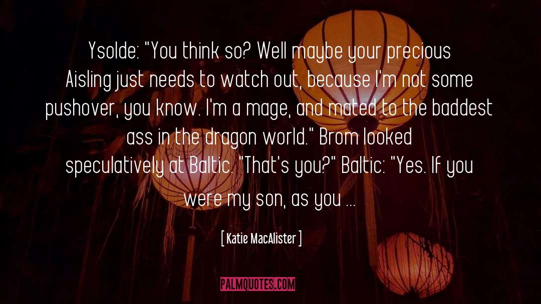 Brom quotes by Katie MacAlister