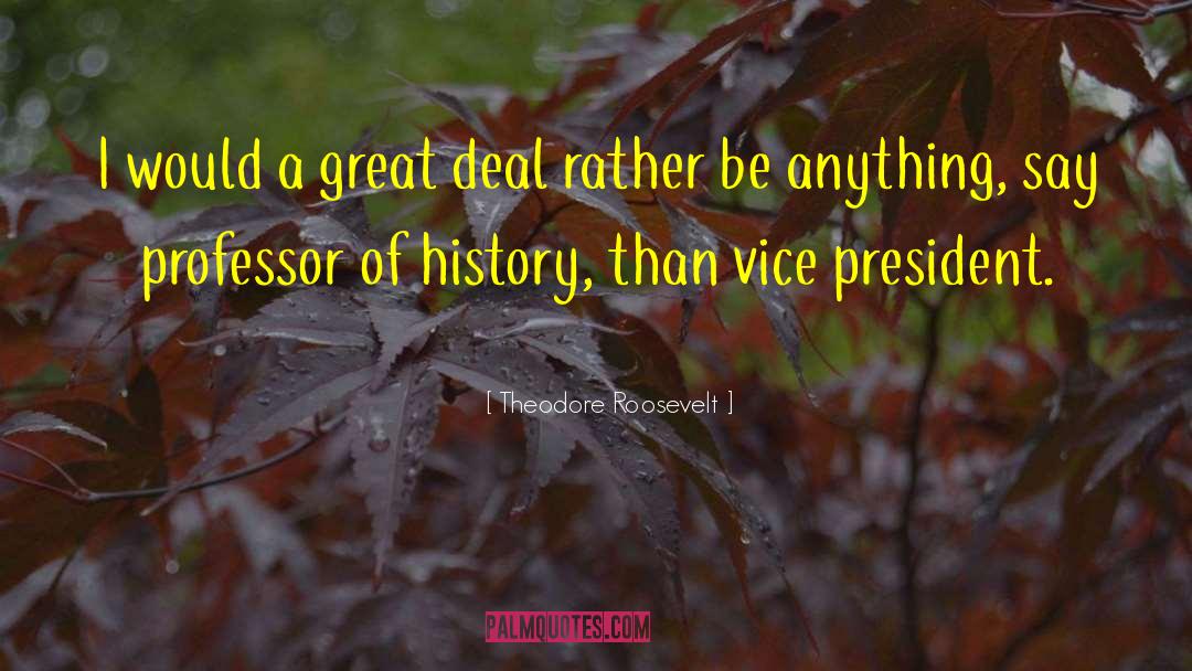 Bronte History quotes by Theodore Roosevelt