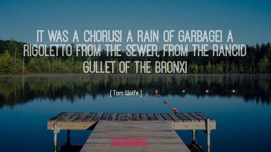 Bronx quotes by Tom Wolfe