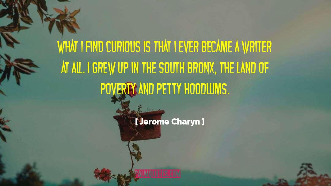 Bronx quotes by Jerome Charyn