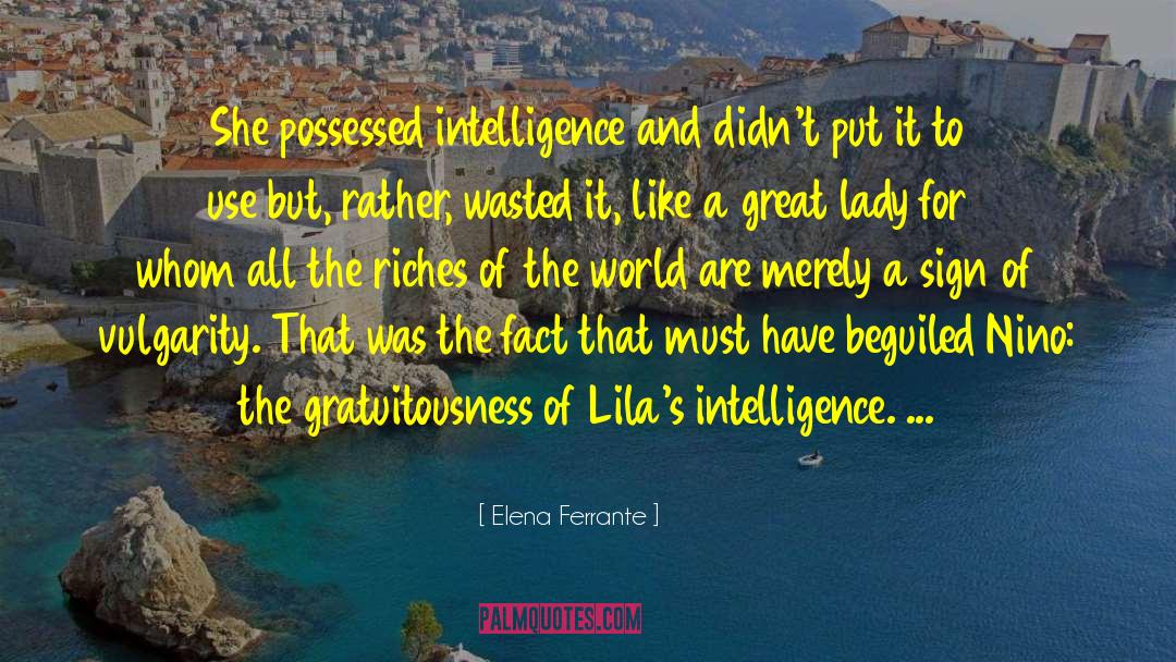 Bronze Lady quotes by Elena Ferrante