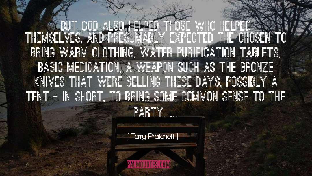 Bronze quotes by Terry Pratchett