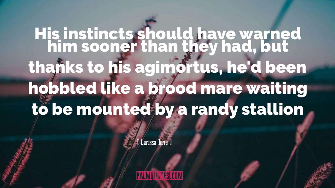 Brood Mare quotes by Larissa Ione