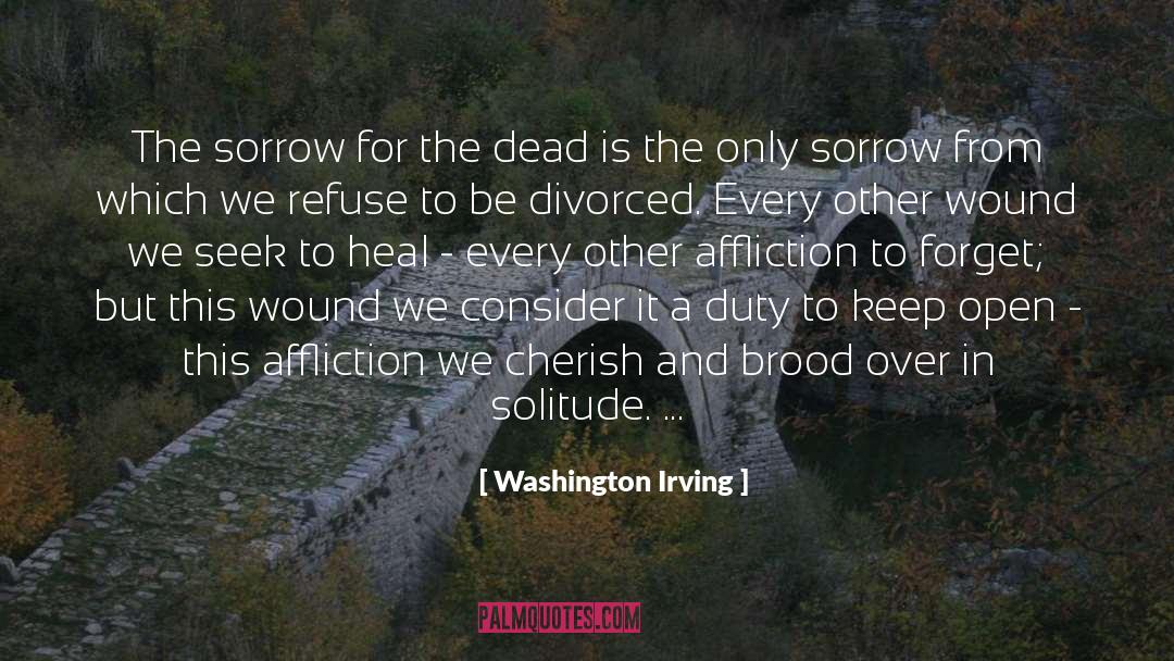 Brood quotes by Washington Irving
