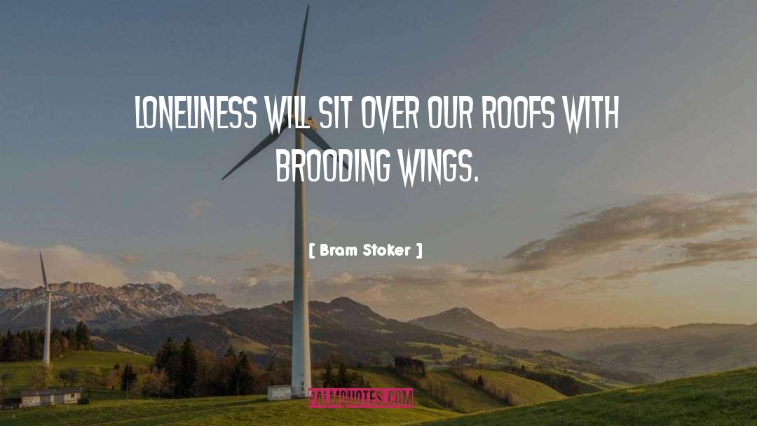 Brooding quotes by Bram Stoker