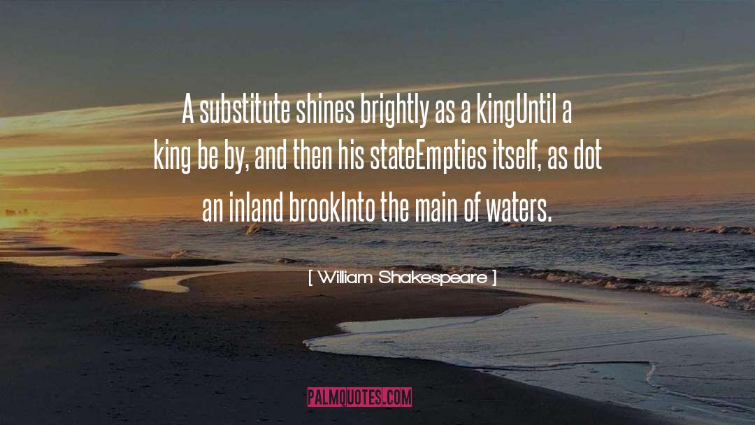 Brook quotes by William Shakespeare