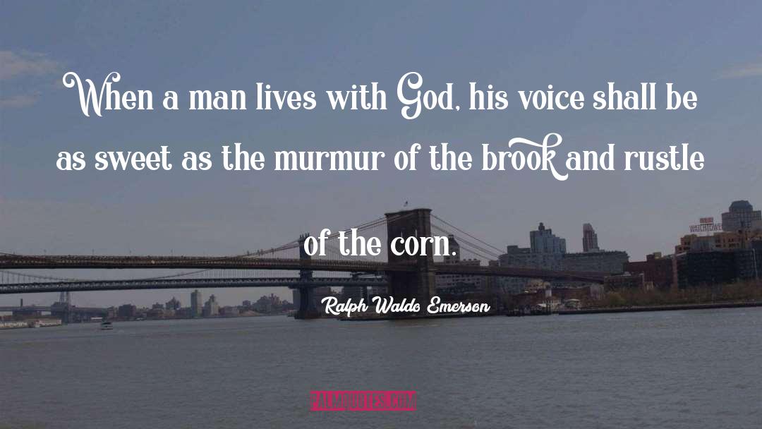 Brook quotes by Ralph Waldo Emerson