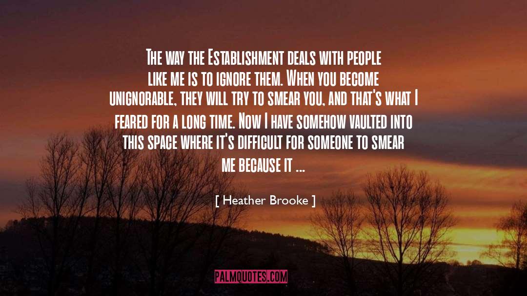 Brooke Hampton quotes by Heather Brooke