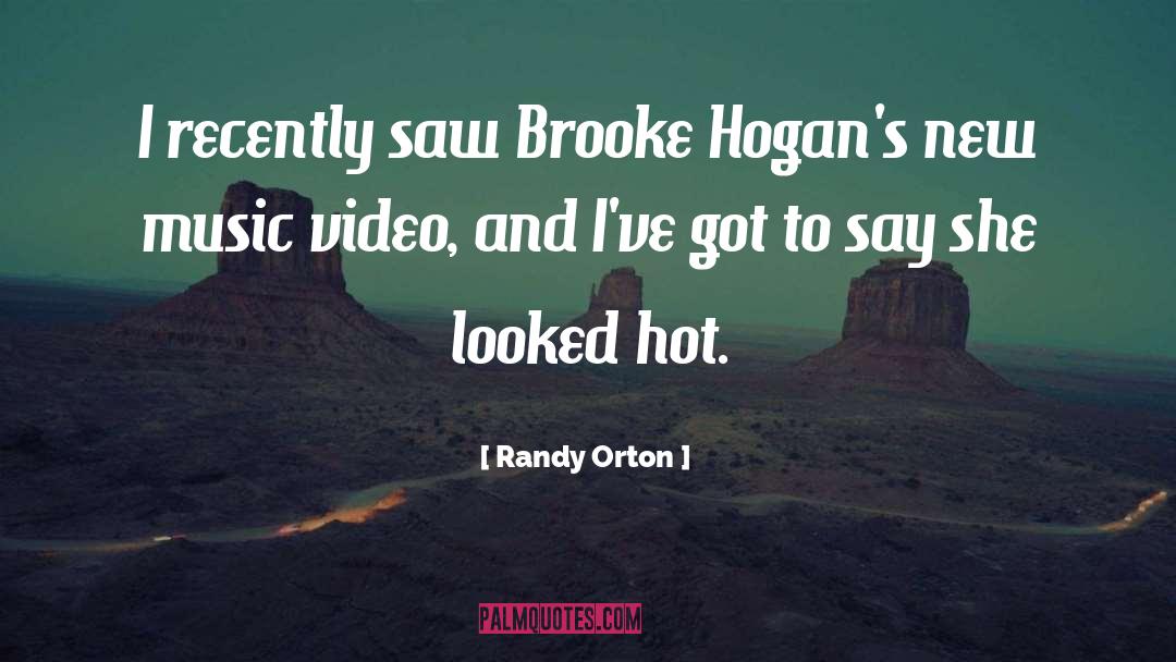 Brooke Hamtpon quotes by Randy Orton