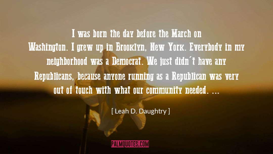 Brooklyn New York quotes by Leah D. Daughtry