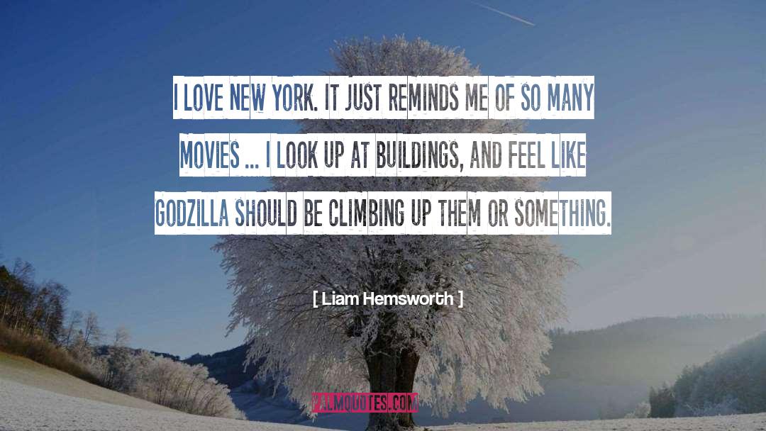 Brooklyn New York quotes by Liam Hemsworth