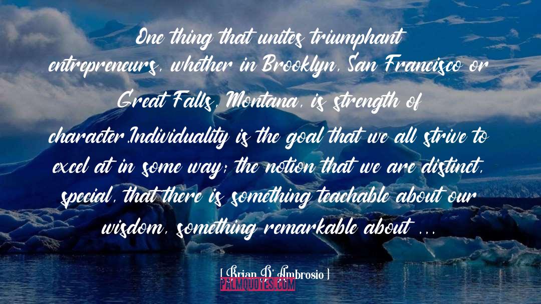 Brooklyn quotes by Brian D'Ambrosio