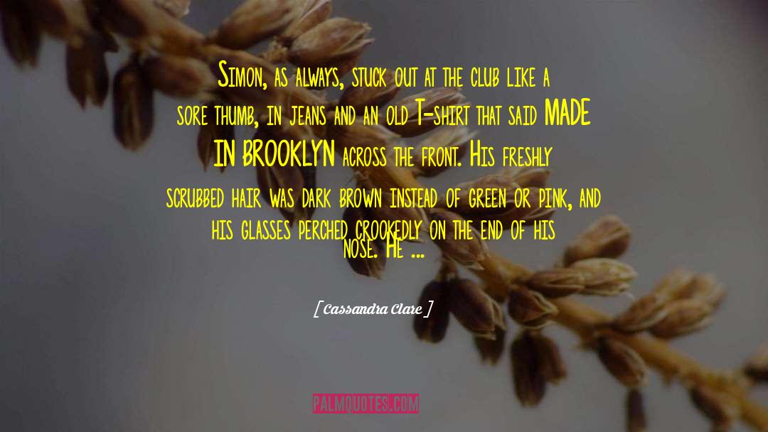 Brooklyn quotes by Cassandra Clare