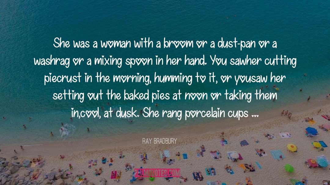 Broom quotes by Ray Bradbury