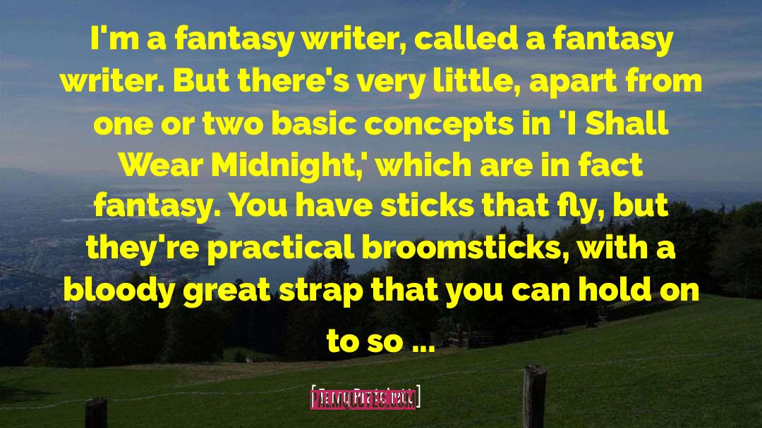 Broomsticks quotes by Terry Pratchett