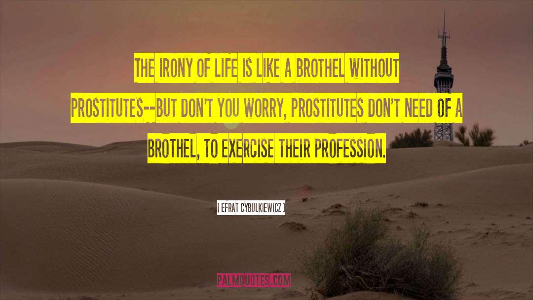 Brothel quotes by Efrat Cybulkiewicz