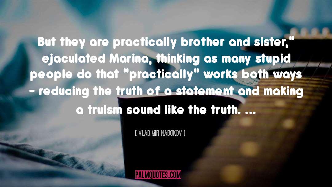 Brother And Sister quotes by Vladimir Nabokov
