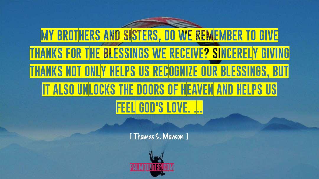 Brother Knuckles quotes by Thomas S. Monson