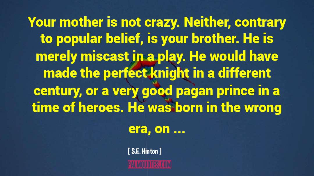 Brother Leo quotes by S.E. Hinton