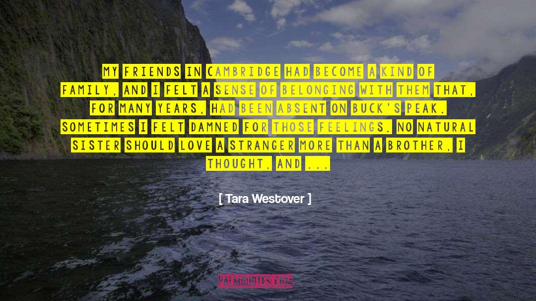 Brother Sister Relationships quotes by Tara Westover