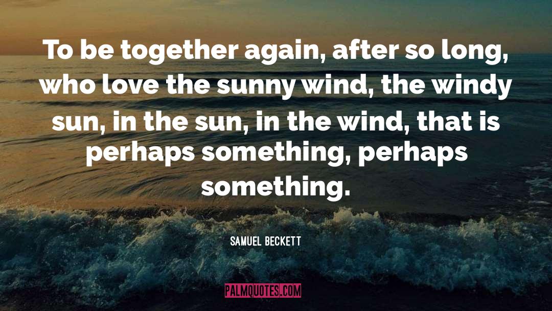 Brother Sun quotes by Samuel Beckett