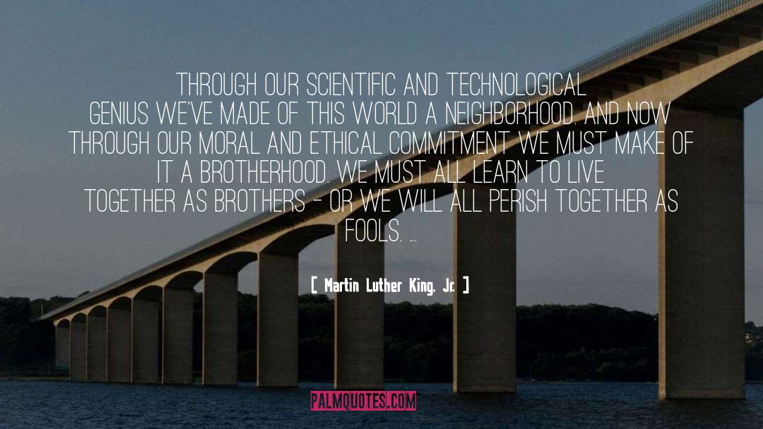 Brotherhood quotes by Martin Luther King, Jr.