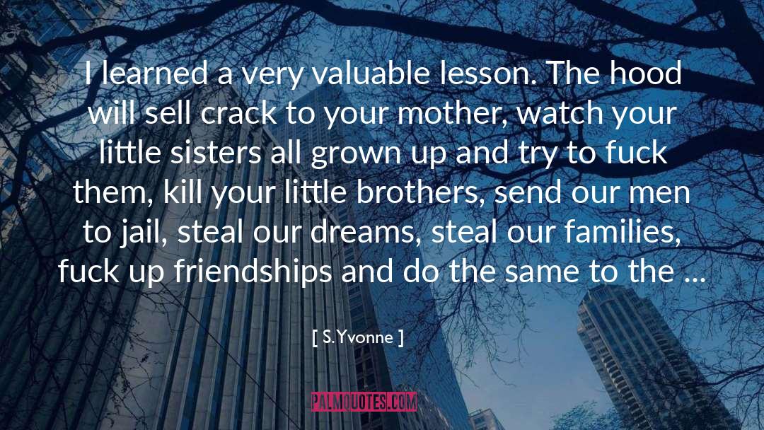 Brothers quotes by S. Yvonne