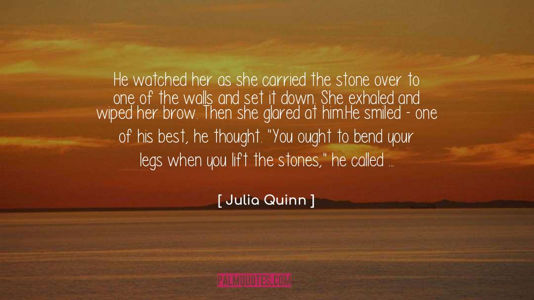 Brow quotes by Julia Quinn