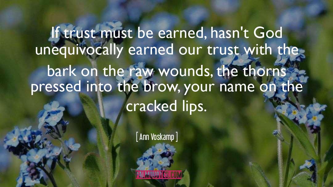 Brow quotes by Ann Voskamp