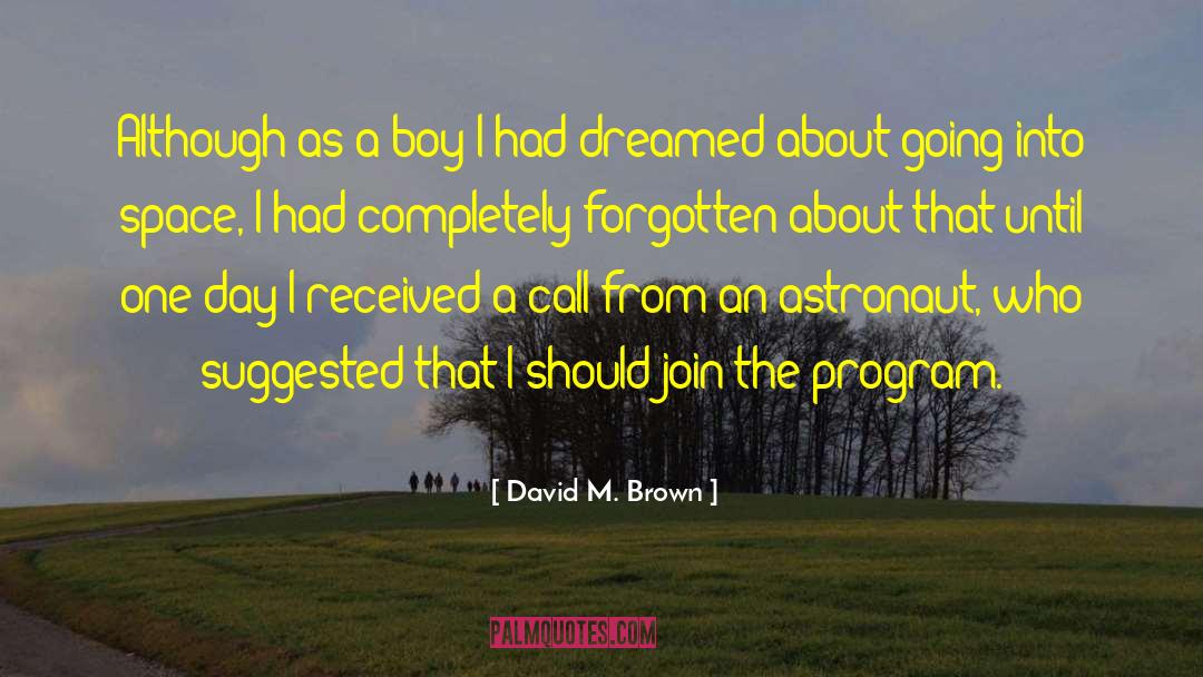 Brown Boy Joy quotes by David M. Brown