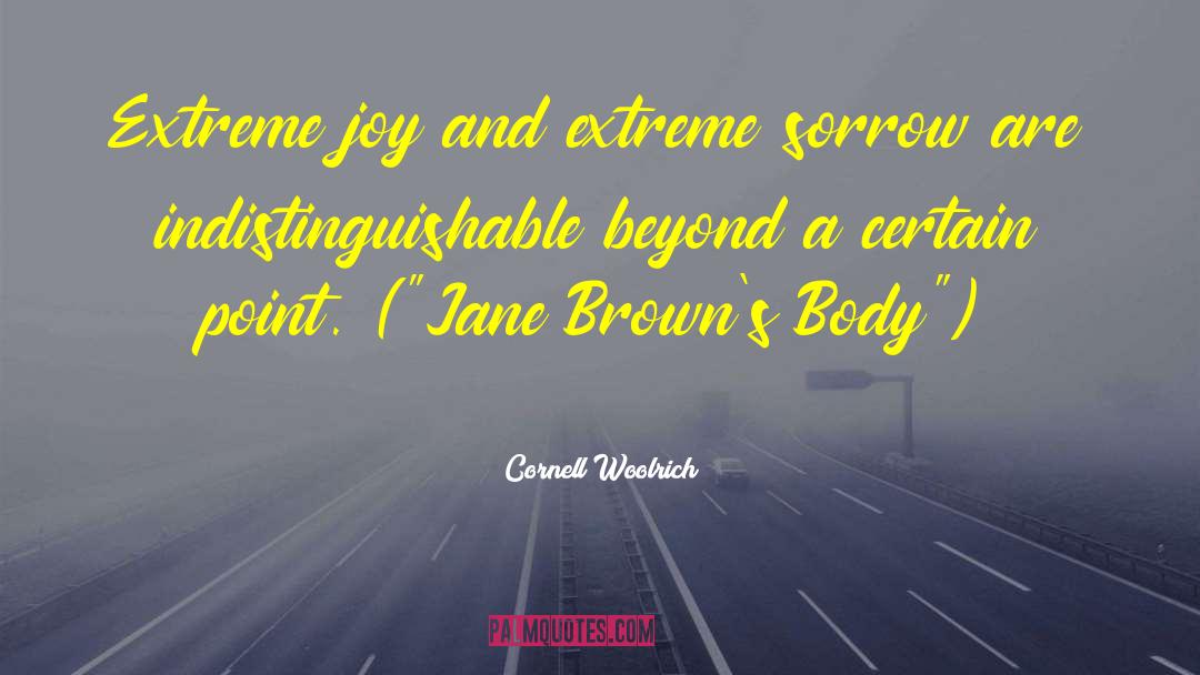 Brown Boy Joy quotes by Cornell Woolrich