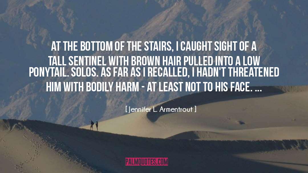 Brown Hair quotes by Jennifer L. Armentrout